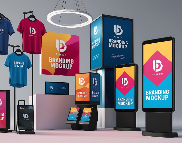 Retail signage and branding