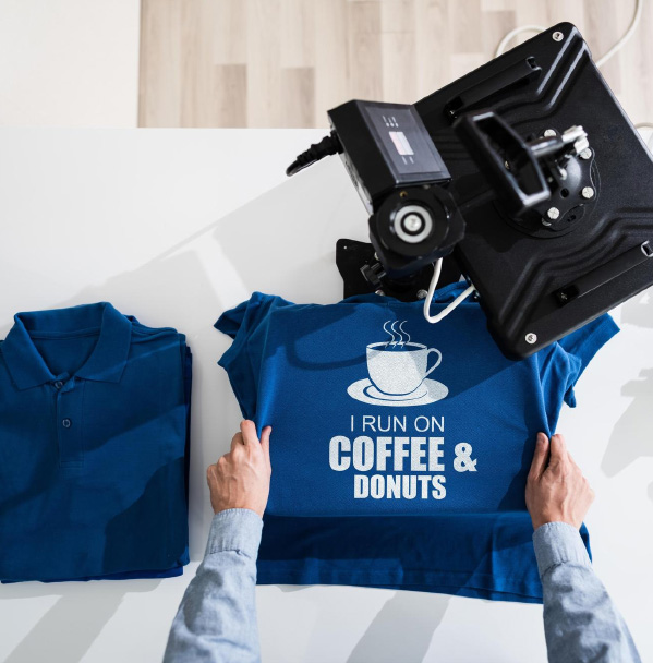 Logo T-shirt printing Dubai 
