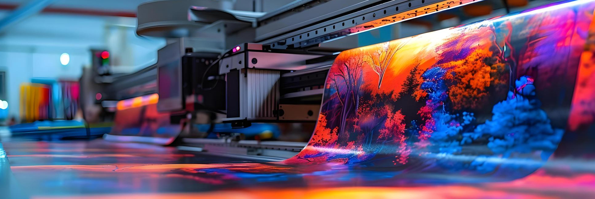 Custom large format printing Dubai