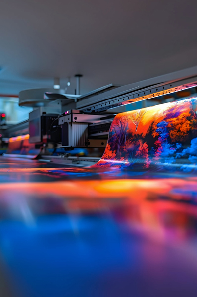 Banner printing process